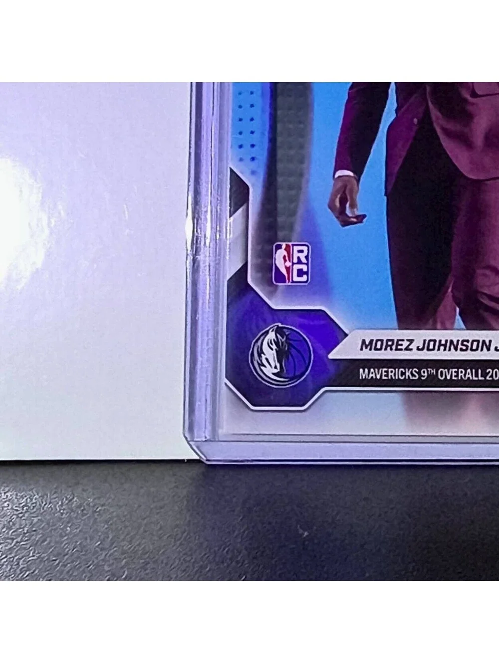 Morez Johnson Jr. Rookie 2026-27 Topps NBA Draft #MJOH Card Mavericks